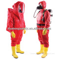 Inflaming Retarding Firefighting Rubber Chemical Suit